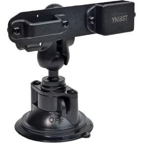 Suction Cup Walkie Talkie Mount&Speaker Microphone Holder for Car Truck Dashboard Windshield,for Motorola Midland BaoFeng Kenwood Handheld Radio Speaker Mic