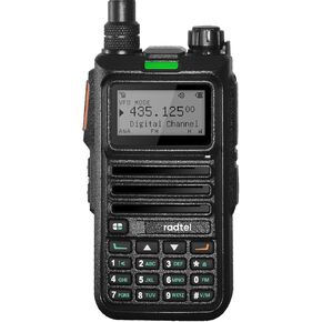 Radtel RT-4D DMR Radio 1024 Channels Walkie Talkie, Dual Band Dual Mode Analog/Digital Two Way Radio, Dual Time Slot Tier 1+2, Ham Radio UHF VHF