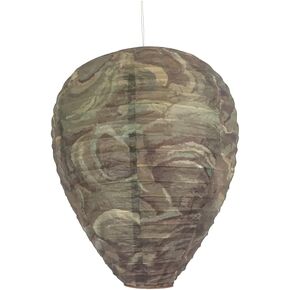 Rocky Mountain Goods Wasp Away Nest - Decoy Keeps Hornets, Yellow Jackets and Wasps Away - Outdoor Hanging Wasp Deterrent - Wasp Nest Scarecrow