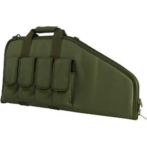 VISM by NcSTAR Full Size Rifle Pistol CASE (2907 Style)/Green