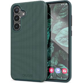 Crave Dual Guard Compatible with Samsung Galaxy S25 Plus Case, Shockproof Protection Dual Layer Case for Samsung Galaxy S25 Plus - Forest Green