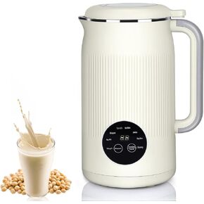 Household Nut Milk Maker, Self-Cleaning Soya Milk Maker, 35Oz Nut Milk Maker with 10 Blades for Food, Large Capacity Suitable for Home Use Nut Milk Maker
