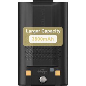 BAOFENG UV-17R Battery Larger Capacity 3800mAh for UV-17 Pro GPS Ham Radio USB-C Charging DC8.4V BL-UV17 Replacement UV-17R Walkie Talkie Accessories