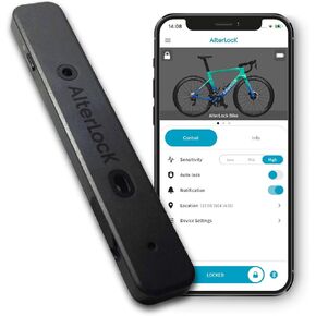 Gen3 Anti-Theft Alarm GPS/Wi-Fi Tracking Device Bluetooth/LTE-M Communication | App-Connected Bicycle Motorcycle Vehicle|Compact and Lightweight Long Run Time Waterproof Dustproof IP66