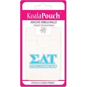 Sorority Shop Sigma Delta Tau - Greek Letter Koala Pouch - Adhesive cell phone wallet
