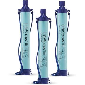 LifeStraw Personal Water Filter for Hiking, Camping, Travel, and Emergency Preparedness