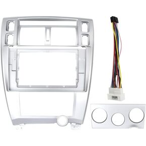 Fits for Hyundai Tucson 2004-2009 Car Radio Stereo Fascia Frame Double DIN 10.1 inch Dash Installation Mounting Kit