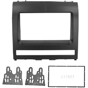 Akozon Navigation Fascia Trim, 2DIN Car Stereo Radio Fascia Central Control CD Audio Fascia Frame Replacement For Albea/Siena/Palio 2004‑2012