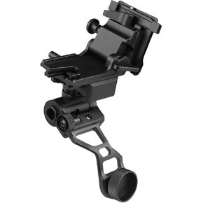 New Metal Night Vision Goggle Bracket, Modular Interface Design + j-arm Mount for Helmet fit for Hunting PVS 14(UK Standard Interface)