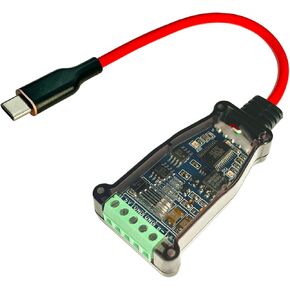 DSD TECH SH-U11GL Isolated USB-C to RS485 Adapter with FTDI Chip