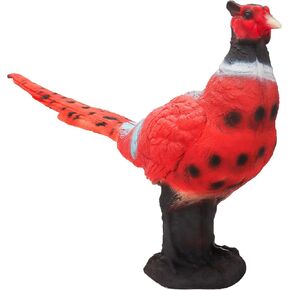 Archery Animal Target 3D Pheasant with Two-Sided Shooting Range and Yard Stakes for Bow Hunting Training