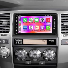 4G+64G CAR RADIO TOYOTA 4RUNNER 2003-2009 ، من أجل TUNDRA 2003-2006 ، لـ Sequoia 2003-2007 ، دعم Carplay & Android Auto ، Bluetooth & Voice Control ، Camera-Up Camera و Teadering Wheel ، GPS ، FM Radio in Kuwait