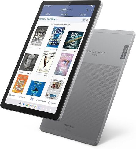 Lenovo Tab M9 9 "HD 64GB WiFi Mediatek Helio G80 Tablet - Android 12 - مع B&N NOOK HD READER (متجدد) in Saudi Arabia