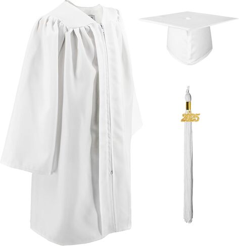 GraduatePro Matte 2024 Kindergarten Graduation Cap and Gown Tassel Set for Preschool Toddler in Saudi Arabia