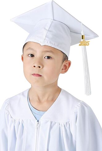 GraduatePro Matte 2024 Kindergarten Graduation Cap and Gown Tassel Set for Preschool Toddler in Saudi Arabia