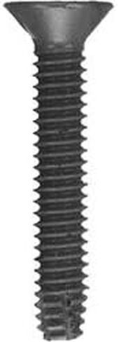 1/4-20 x 3 Flat Head Floorboard Thread Cutting Screws, Type F, (Star - Six Lobe Drive), Black Phosphate Finish, Countersunk, T-30 Drive (Carton: 100pcs) Alloy Steel in Saudi Arabia