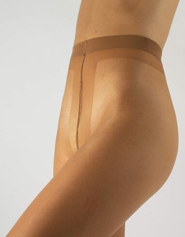 CALZITALY Womens tights, Sheer Nylons, Summer Pantyhose, Stockings 8DEN, Natural, Natural Tane, S, M, L, Made in Italy in Kuwait