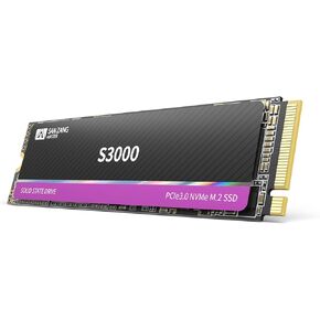 SAN ZANG MASTER M.2 SSD 1TB NVMe SSD PCIe Gen3x4 2280 Internal Solid State Drive, Up to 3500MB/s, SLC Cache 3D NAND, Compatible with Laptop and PC Desktop-S3000
