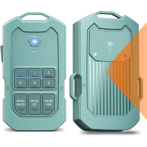 Wireless Radar Motion Alarm System, 1/2 Mile Range, Hideable Motion Sensor & Detector, Rechargeable Battery, IP65 Waterproof - Ideal for Home Security, Driveways, Camping, and Hunting