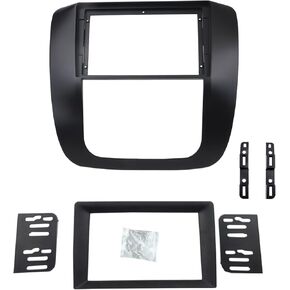 Radio Stereo Bezel for GMC Yukon 2007-2012 Dash Installation Mount Trim Kit Fits 9" and 2 Din