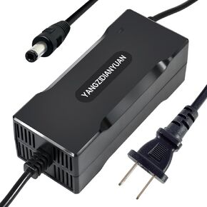 29.4V 4A Power Supply Charger Adapter for Lithium Li-ion Battery Pack 24V Lithium Battery Charger with DC 5.5x2.1mm / 5.5x2.5mm Plug