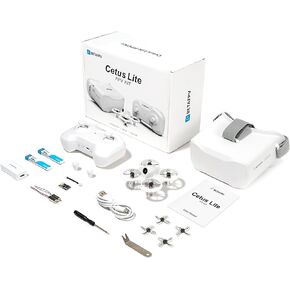 BETAFPV Cetus Lite FPV Drone Kit for Kids, with Altitude Hold Self Protection Function 2 Speed Modes Support Simulator Ready to Fly Kit for FPV Beginners to Start Flying Indoor