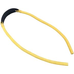 1 Pack Slingshot Replacement Band,Heavy Duty Wrist Rocket Elastic Rubber Bands, Black