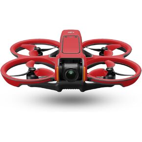 Drone Skin Compatible with DJI Avata 2 (2024) - Solid Red - Premium 3M Vinyl Protective Wrap Decal Cover - Easy to Apply | Crafted in The USA by MightySkins