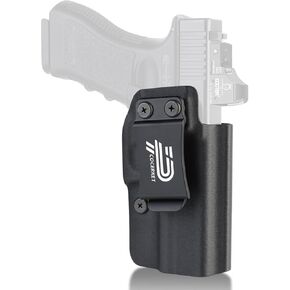 【الحمالات الحقيقية لكيديكس بندقية مع قطع البصريات】 ل Glock 19 الحافظة IWB الحافظة البصرية قصات ومشاهد مخصصة لـ 17/19/19x/44/45 Gen 3 4 5 و 23/32 Gen 3 4 Pistol ، حمل الحافظة G17 G19 G23 G32 G32 G44 G45