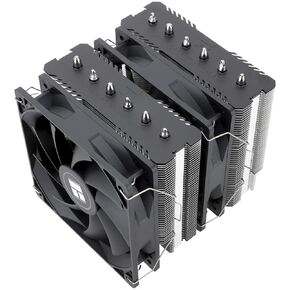 Thermalright Peerless Assassin 120 SE CPU Air Cooler, Dual Tower 6 Heat Pipe, Dual 120mm TL-C12C PWM CPU Fan, for AMD AM4/AM5/Intel LGA 1700/1150/1151/1200, AGHP Technology, Aluminium Heatsink Cover