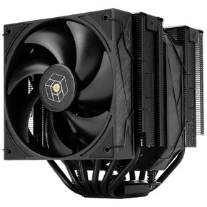 Thermalright Royal Pretor 130 Black CPU Air Cooler,6 Heat Pipes Dual Towers Cooler,with Dual PWM Fans,1500RPM Speed,Desktop Cooler for Intel 1700/1851/2011/115X,AM5,TL-H12-X28 and TL-HD13-X28 PWM Fan