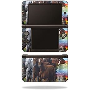 MightySkins Skin Compatible with Nintendo 3DS XL - Horse Stampede | Protective, Durable, and Unique Vinyl Decal wrap Cover | Easy to Apply, Remove, and Change Styles | Made in The USA