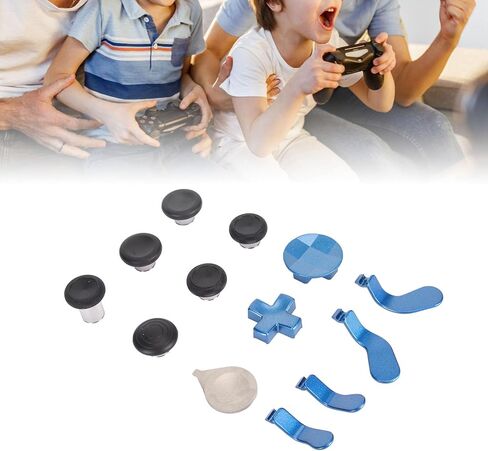 تتضمن مجموعة أزرار الإبهام المعدنية لـ One Elite Series 2 ، 13 في 1 أزرار استبدالها 12 × Pushbuttons1 X Pick 1 X Storage Bag (Blue) in Saudi Arabia