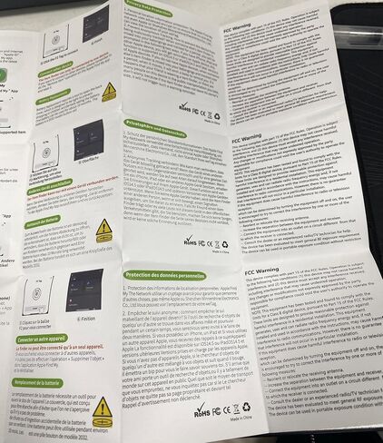 مكتشف عنصر تعقب العلامة الجوي ، متوافق مع Apple Find My App (iOS فقط) مناسب للأمتعة ، والأكياس ، والمحافظ ، وحقائب الظهر ، ومكتشف المفاتيح ، و 2 أسود in Saudi Arabia
