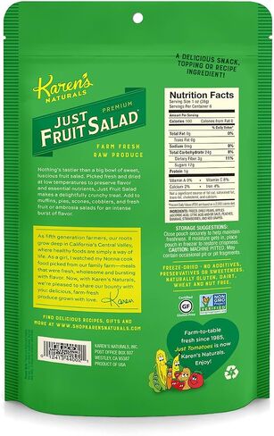 Karen's Naturals فقط munchies الفاكهة ، حقيبة 2 أونصة (قد تختلف التعبئة) جميع الفواكه والخضروات المجففة بالتجميد الطبيعي ، لا إضافات أو مواد حافظة ، غير المعدلة وراثيا in Saudi Arabia