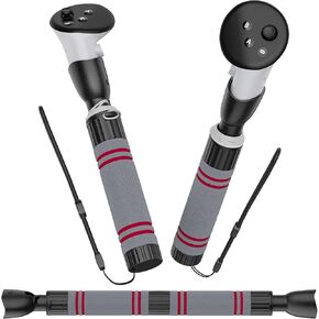 Handle Accessories for Meta Quest 3, TanReginal Gorilla Tag Long Arms for Meta Quest 2 Controller, Dual Handles Extension VR Sticks Compatible with Oculus Quest 3 for Beat Saber More Games