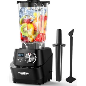 Nuwave Infinity Moxie 64oz Blender - Professional Grade, Self-Cleaning, BPA-Free