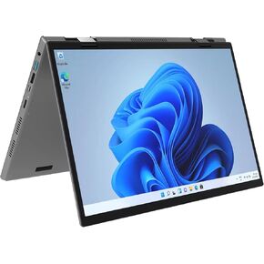 thunderb 2-in-1 Touchscreen Laptop Computer 14" Yoga 360° Convertible | Windows 11 Pro | 16GB RAM - 256GB SSD | Fingerprint Reader, Backlit Keyboard, Bluetooth, Metal Premium Body