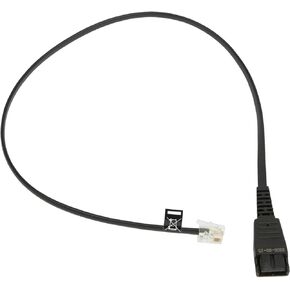 Jabra Link 180 Quick Disconnect (QD) Straight Bottom Cord 8800-00-25