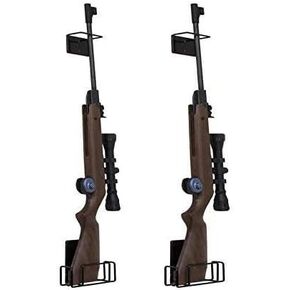 Pack of 2 AmeriGun Club Easy Use Mount Anywhere Shotgun or Rifle Rack (Rifle/2 Pack)