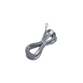 Versatile 6 Conductor RJ12 Line Cord - Reverse Cable for Efficient Connectivity - 6P6C - Crossed Pinout - 3 FT