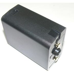 Battery AA Clam Shells, for Bendix King EPH, GPH, DPH Black