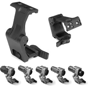 Tactical FTC Magnifier Mount with Fast QD Lever 2.26" Optical Centerline Height，Quick Release & Flip-to-Center (FTC) Mechanism，CNC Aluminum，Compatible G30，G23，G33，G43，G45,6X Etc