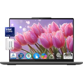 Lenovo Yoga 7i 2-in-1 14" Touch WUXGA IPS Business Slim Laptop, Ultra 7 155U (Beats i7-1335U), Backlit KYB, FP Reader, Thunderbolt 4, TÜV, Win11, w/AI Copilot & 128GB Potable SSD (16GB RAM|1TB SSD)
