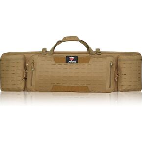 36/42 inch Double Rifle Case Long Rifle Soft Gun Bag Rifle Shotgun Pistol Transportation for Hunting Shooting Range