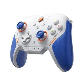 BIGBIG WON BLITZ 2 Pro PC Video Game Controller, TMR Electromagnetic Joystick,2000Hz Wireless Polling Rate,1000Hz Gyroscope,16 Mechanical Buttons,PC+Mobile APP Gamepads for FPS Games-Blue