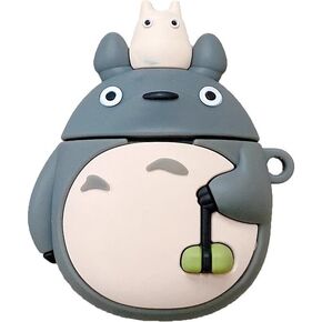 Cute Cartoon Designed for AirPods 4 Case and AirPods 4th Generation Case with Active Noise Cancellation (2024) Protective Cover with Carabiner Keychain (Totor)