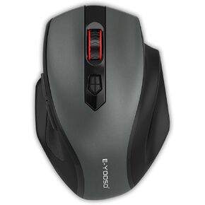 E-YOOSO Bluetooth Mouse, 4000 DPI Dual Mode (BT5.0, 2.4G) Wireless Mouse, Large Ergonomic Optical Computer Mouse, 6 Buttons Big Mice for Laptop, Mac, PC, Chromebook, iPad, Tablet