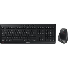 CHERRY Stream Desktop Comfort | Wireless Keyboard and Mouse Set | Ergonomic and Whisper Quiet