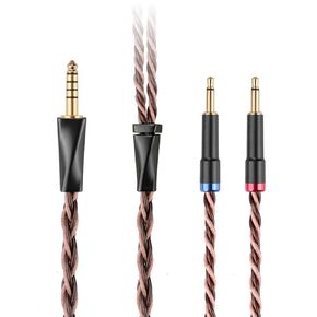 FAAEAL 8N OFC German Copper Cable Wire Compatible with Sony MDR Z1R MDR Z7M2 Hifiman HE560 HE4XX Meze Audio Denon AH-D7200 Headphones 4.9ft 4.4mm